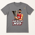 PRE-ORDER  “Your Destiny MVP” Γκρι T-Shirt
